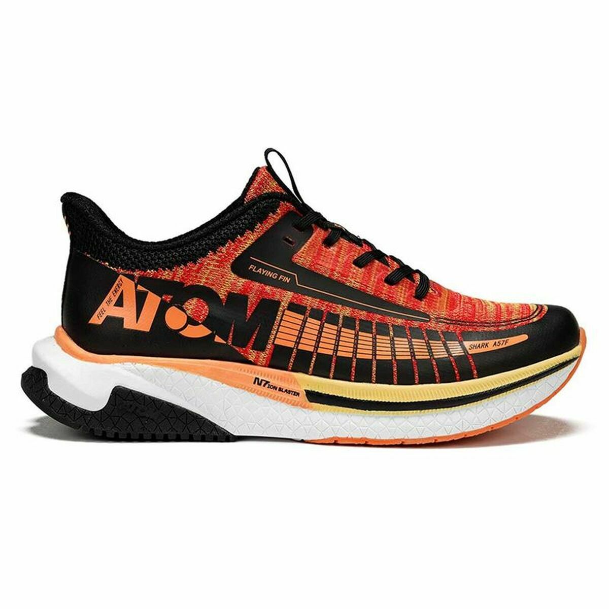 Running Shoes for Adults Atom AT130 Orange Black Men 42